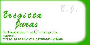 brigitta juras business card